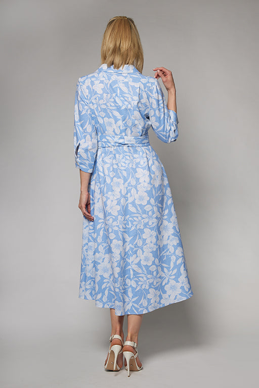 Blue Star Shirtmaker Dress