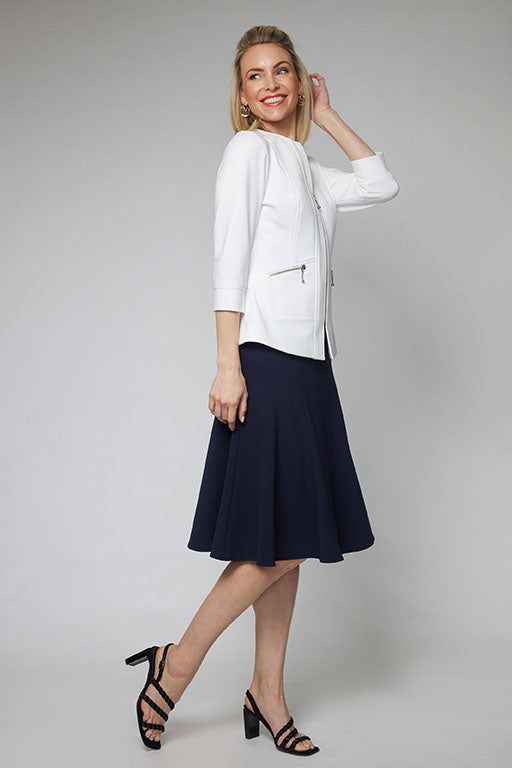 Ponte Gored Skirt