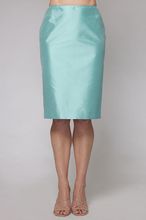 Dupion Silk Classic Skirt