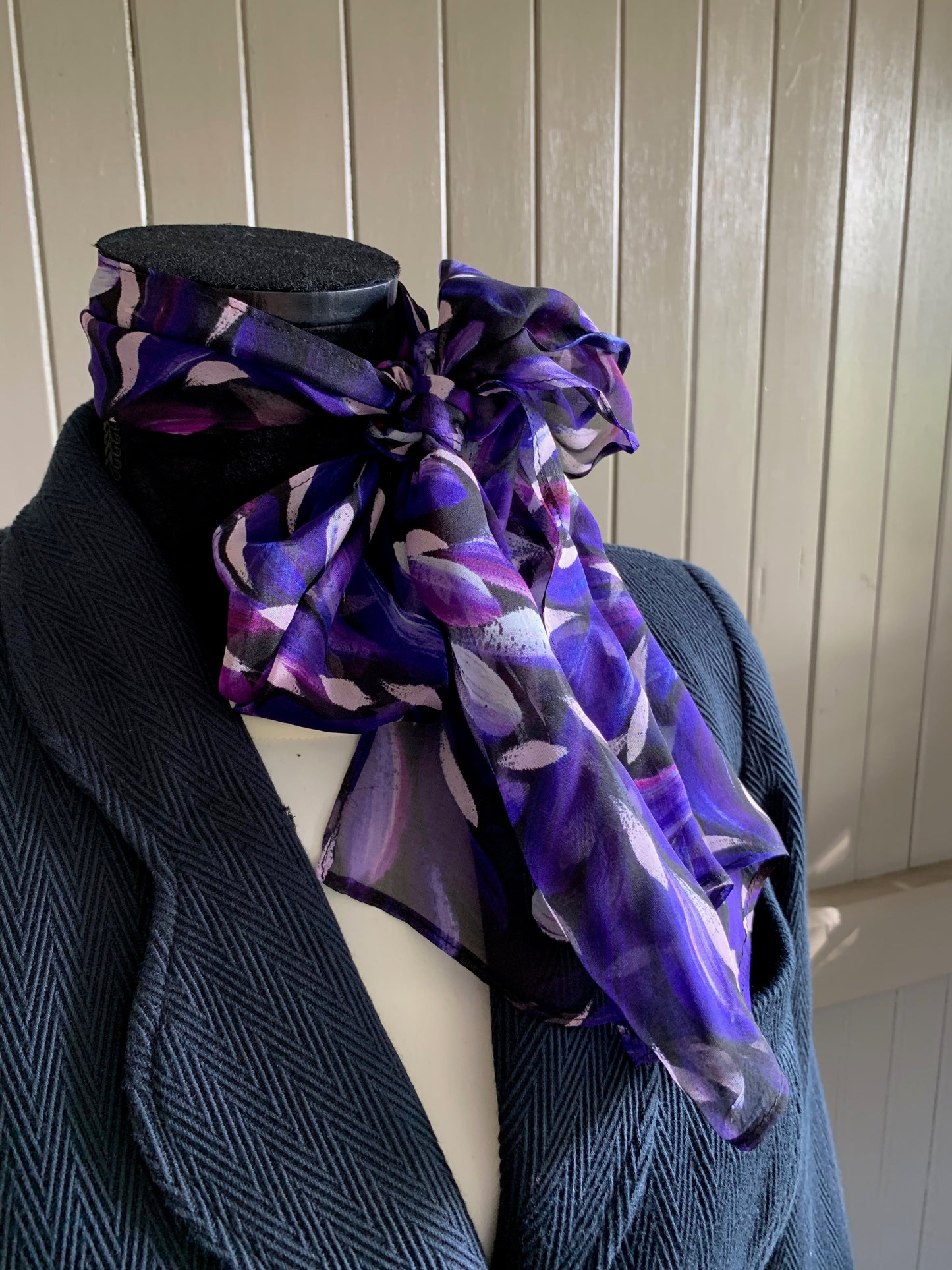 AFMW Silk Chiffon Necktie